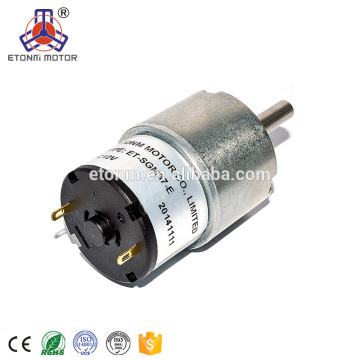 Etonm High quality durable dc gear motor 12v 24v 6v for sensor paper dispenser